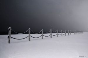 Voir le détail de cette oeuvre: Snow in Cabourg